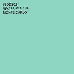 #8DD3C2 - Monte Carlo Color Image