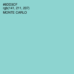 #8DD3CF - Monte Carlo Color Image