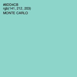 #8DD4CB - Monte Carlo Color Image
