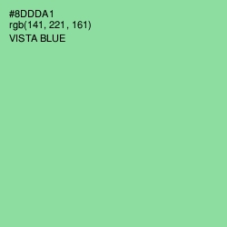 #8DDDA1 - Vista Blue Color Image