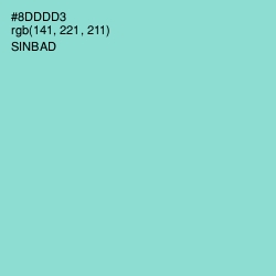#8DDDD3 - Sinbad Color Image
