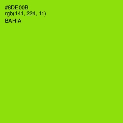 #8DE00B - Bahia Color Image