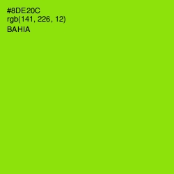 #8DE20C - Bahia Color Image