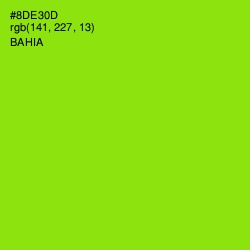 #8DE30D - Bahia Color Image