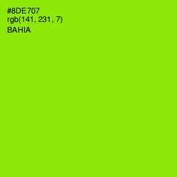 #8DE707 - Bahia Color Image