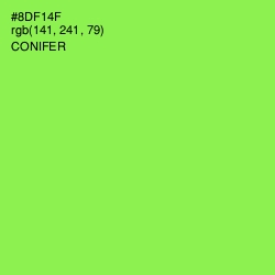 #8DF14F - Conifer Color Image