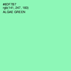 #8DF7B7 - Algae Green Color Image