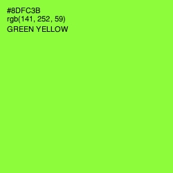 #8DFC3B - Green Yellow Color Image