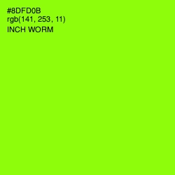 #8DFD0B - Inch Worm Color Image