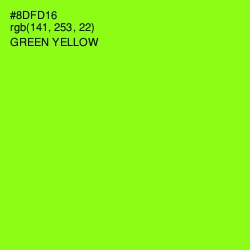 #8DFD16 - Green Yellow Color Image