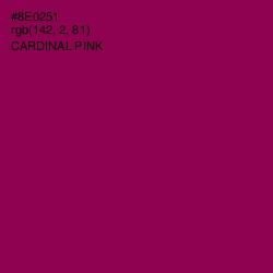 #8E0251 - Cardinal Pink Color Image