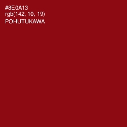 #8E0A13 - Pohutukawa Color Image