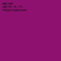 #8E106F - Fresh Eggplant Color Image