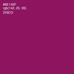 #8E145F - Disco Color Image