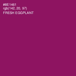 #8E1461 - Fresh Eggplant Color Image