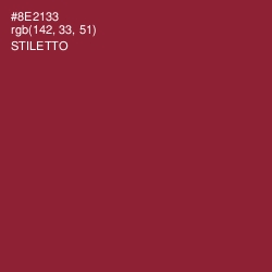 #8E2133 - Stiletto Color Image