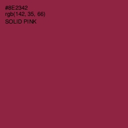 #8E2342 - Solid Pink Color Image