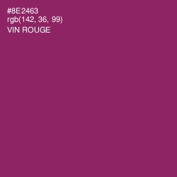 #8E2463 - Vin Rouge Color Image