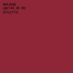 #8E2638 - Stiletto Color Image