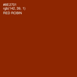 #8E2701 - Red Robin Color Image
