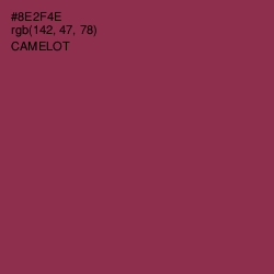 #8E2F4E - Camelot Color Image