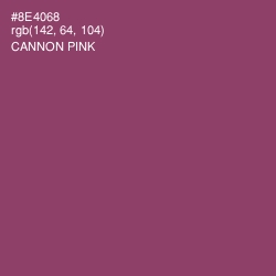 #8E4068 - Cannon Pink Color Image