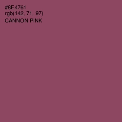 #8E4761 - Cannon Pink Color Image