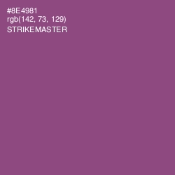 #8E4981 - Strikemaster Color Image