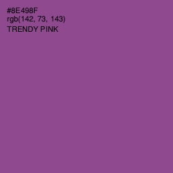 #8E498F - Trendy Pink Color Image