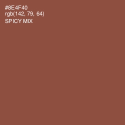 #8E4F40 - Spicy Mix Color Image