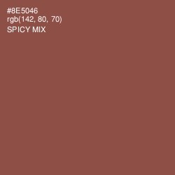 #8E5046 - Spicy Mix Color Image