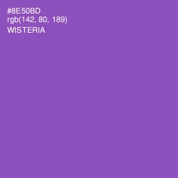 #8E50BD - Wisteria Color Image