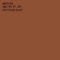 #8E5134 - Potters Clay Color Image