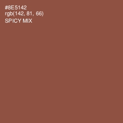 #8E5142 - Spicy Mix Color Image