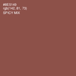 #8E5149 - Spicy Mix Color Image