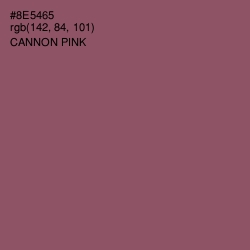 #8E5465 - Cannon Pink Color Image