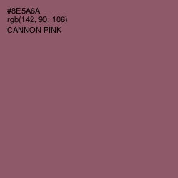 #8E5A6A - Cannon Pink Color Image