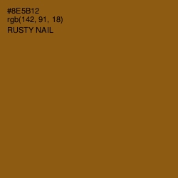 #8E5B12 - Rusty Nail Color Image