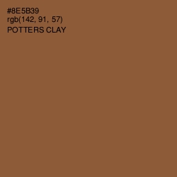 #8E5B39 - Potters Clay Color Image