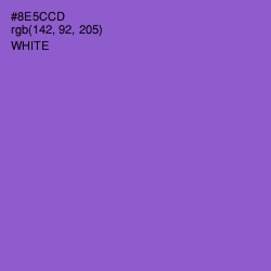 #8E5CCD - Amethyst Color Image