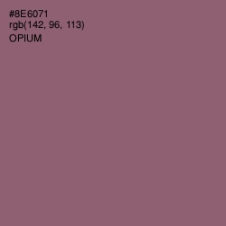 #8E6071 - Opium Color Image