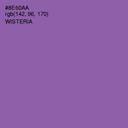 #8E60AA - Wisteria Color Image