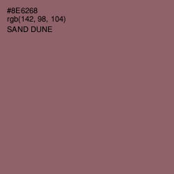 #8E6268 - Sand Dune Color Image