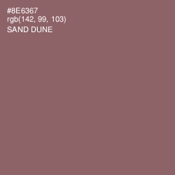 #8E6367 - Sand Dune Color Image
