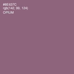 #8E637C - Opium Color Image