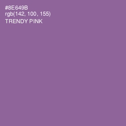 #8E649B - Trendy Pink Color Image