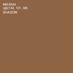 #8E6544 - Shadow Color Image
