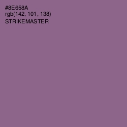 #8E658A - Strikemaster Color Image