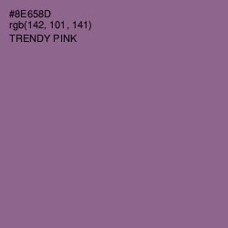 #8E658D - Trendy Pink Color Image