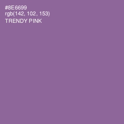 #8E6699 - Trendy Pink Color Image